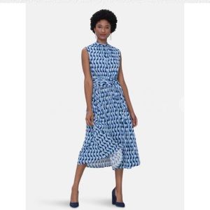 Stitchfix Leota Mindy Shirred Midi Dress XL